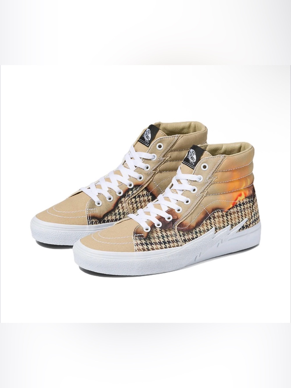 Vans Sk8-Hi Bolt Big Reveal Taos Taupe High-Top Sneakers